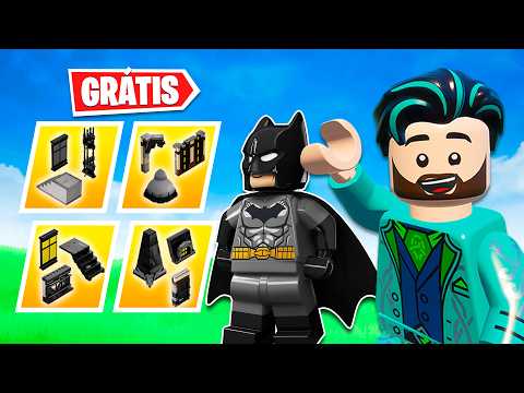 Consiga Itens de Construção do Batman GRÁTIS no LEGO Fortnite Odyssey