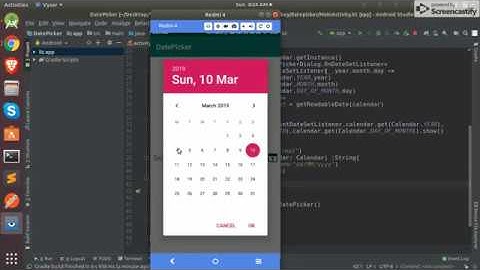 Video 5 (Basic) : Date Picker In android Kotlin