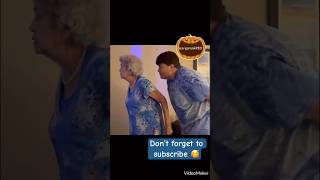 Unbelievable prank on grandma 😱😂#prank #funny #viral #comedy #happy #scarypranks