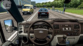 Ford Transit 1.8 Tdi City Car Driving Steering Wheel - Normal Driving