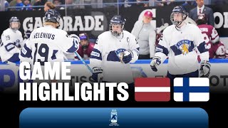 Highlights: Latvia vs Finland | 2024 #U18MensWorlds