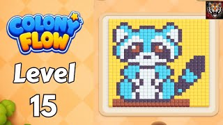Colony flow Level 15 Walkthrough Solution