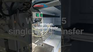 WDT4545 Single-Axis Transfer Module — Rigid Frame, Matched Motor Mount