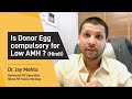 क्या Low AMH में Donor Eggs जरुरी है? | Is Donor Eggs Compulsory in Low AMH (Hindi) | Dr Jay Mehta