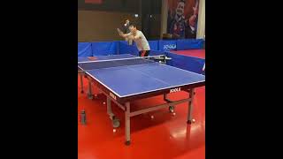 Reverse pendulum serve practice #Shorts