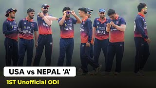 Nepal A Won By 3 Wickets Against USA | Full Match Report | Daily Cricket 