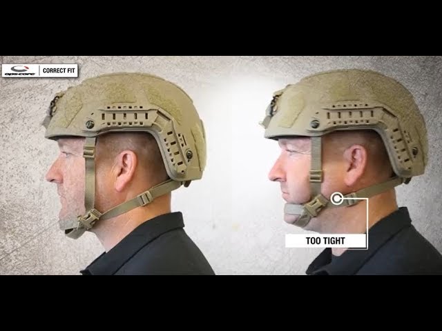 Ops-Core  FAST® SF Helmet Sizing and Adjustment Guide 