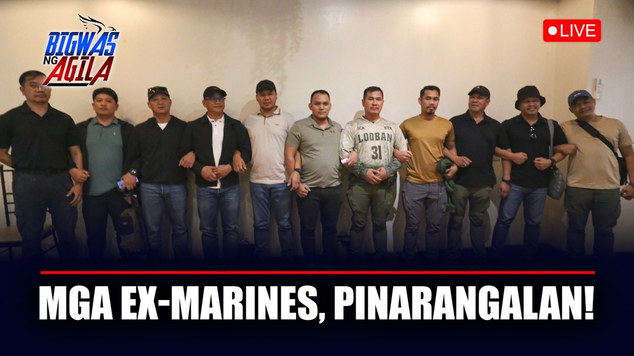 BREAKING | MGA EX-MARINES PINARANGALAN
