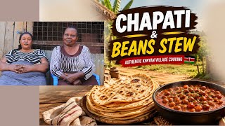Soft Chapati & Beans Stew | Simple Kenyan Village Cooking 🇰🇪 screenshot 5