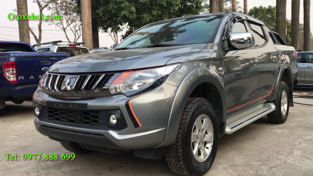 Mitsubishi Triton 2018  Giá xe bán tải cũ 550 Triệu  YouTube