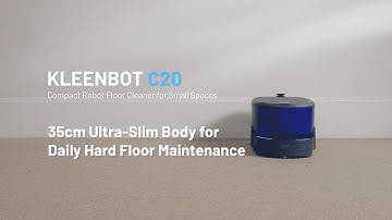 KLEENBOT C20｜35cm Ultra-Slim Body for Daily Hard Floor Maintenance