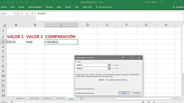 ¿Cómo se pone el signo de igual en Excel?