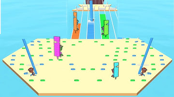 Bridge race | Cartoon | Ronaldo Game winner - All levels Gameplay walkthrough Android, iOS #video