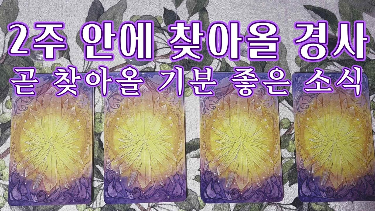 타로🔮｜ 💎 곧 내가 맞이할 경사 🎉