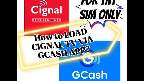 Load Prepaid Cignal TV via Gcash App | Joymy