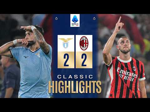 LAZIO-MILAN 2-2 | CLASSIC HIGHLIGHTS SERIE A 2024/25 — football highlights