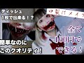 【ハロウィンメイク】100均のもので出来る簡単口裂けメイク！！