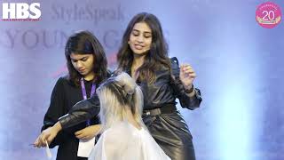 Charmi Sen's Exclusive Double French Twist at HBS Young Guns Stage 2023