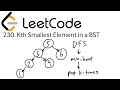 Google Coding Interview: Kth Smallest Element in a BST (LeetCode 230) | Live Solve