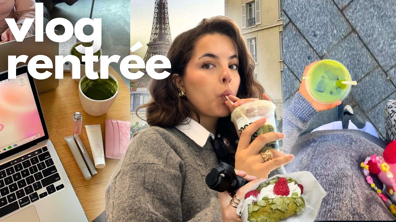 c'est la RENTRÉE !!! (romantiser son 9-17h, reset, coffee shop, shopping...)