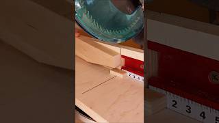 Repeatable Perfect Cuts With One Simple Jig! #diy #woodworking #shorts