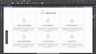 How to Customize "Our Services" Section | SAGE Muse Template