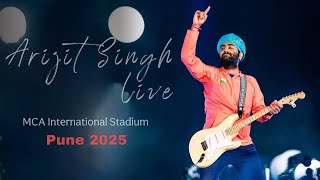 Arijit Singh Live ❤️ Soulful Voice | O Maahi O Maahi | Beautiful Performance in Pune 2025