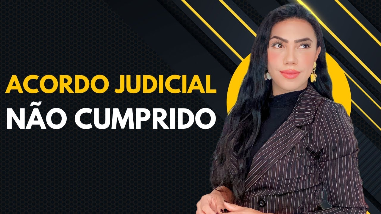 O que fazer se o acordo na justiça não for cumprido - YouTube