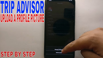 ✅  How To Upload A Profile Picture On Trip Advisor 🔴