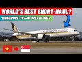 SINGAPORE AIRLINES 787-10 Economy Review ✈️ Amazing Short-Haul Flight | SGN - SIN
