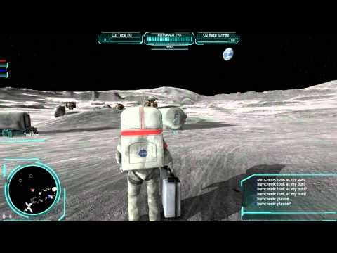 Moonbase Alpha HD - Look at my Butt