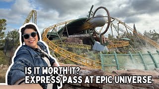Famous Using Express Pass at Epic Universe - Posted/Actual Wait Times for Included Attractions Wealth