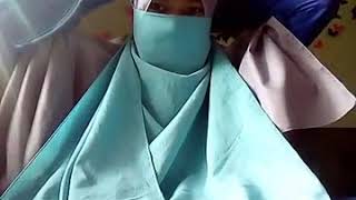 Cara Bikin Cadar Dari Jilbab