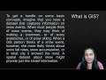 52. Introduction to GIS and Spatial Databases