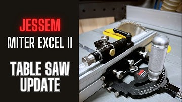 NEW MITER GAUGE FOR MY TABLE SAW JESSEM EXCEL 2