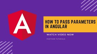 Pass parameters in angular
