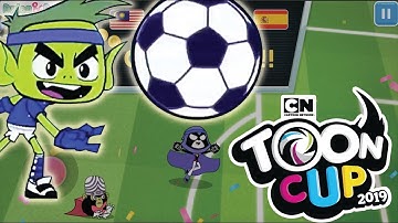 Dylan & Daddy - Gameplay Toon Cup 2019 Cartoon Network - Player Robin/Cyborg/Raven