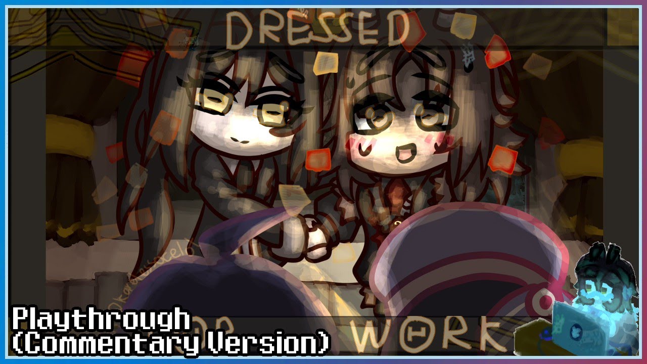 [Curse of Goat to Anime Girl in this Dress Up Minigame Horror] Dressed For Work (Commentary)