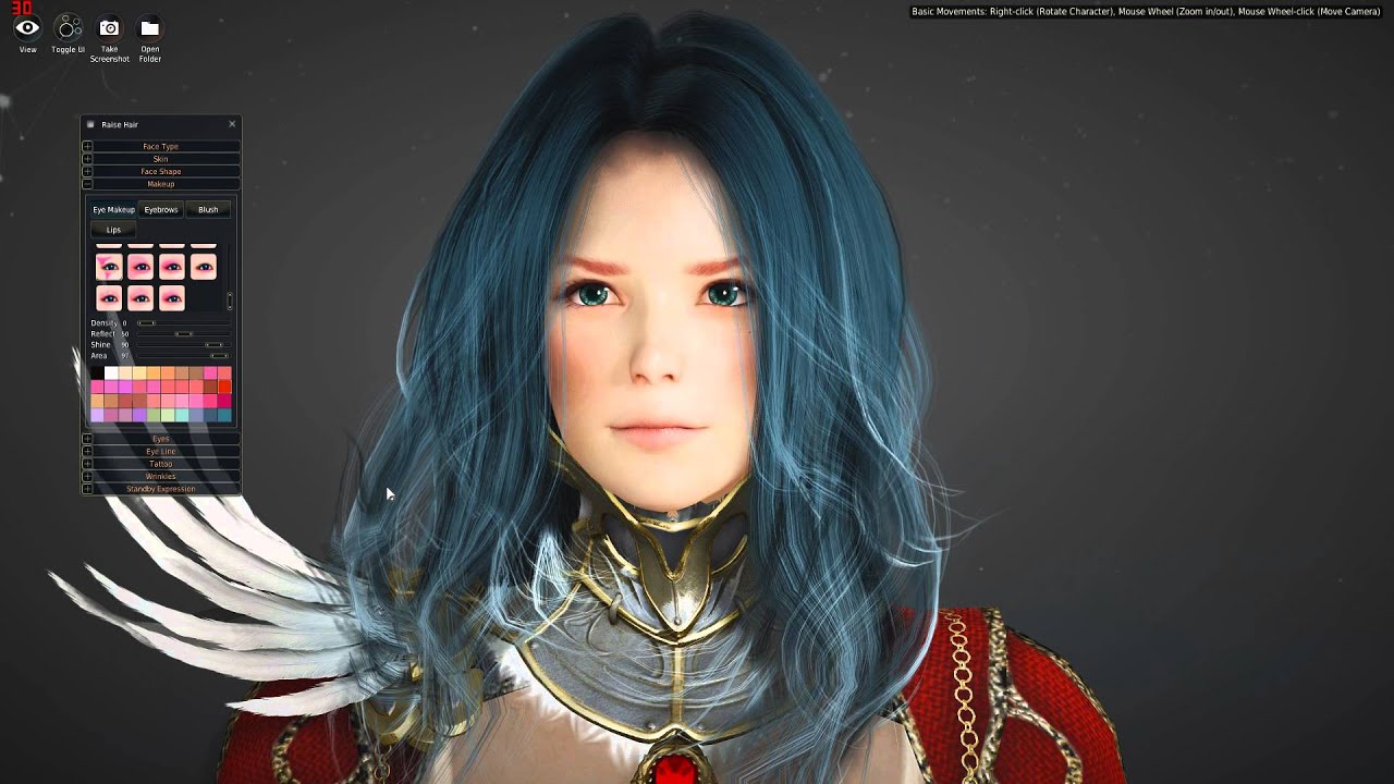 male black desert online character creator