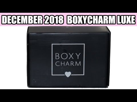 December 2018 | Boxycharm Luxe + mini giveaway