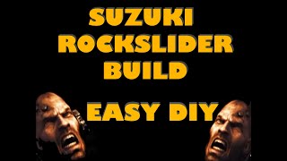 SUZUKI SIERRA SAMURAI STEEL ROCK SLIDERS DIY BUILD