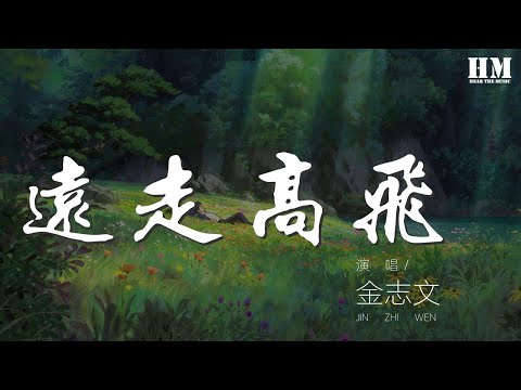 金志文 - 遠走高飛 (合唱版)『如果迎着風就飛 俯瞰這世界有多美』【動態歌詞Lyrics】