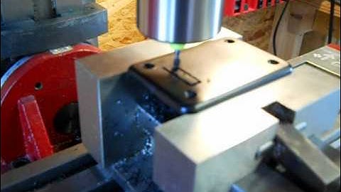 X2 CNC Mill - First Test Cut!