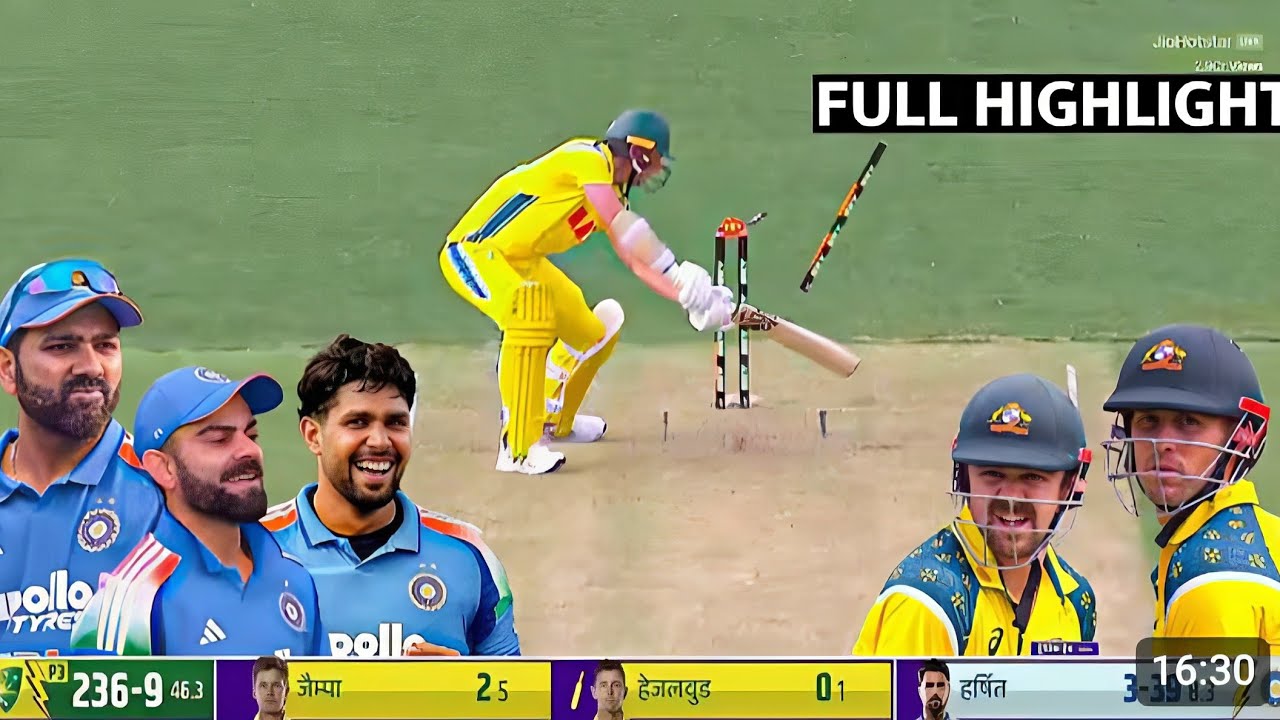 India vs Australia 3rd ODI Full Match Highlights 2025 | IND vs AUS 3rd ...
