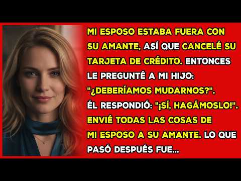 Mi esposo estaba fuera con su amante, así que cancelé su tarjeta de crédito. Entonces...