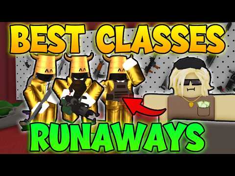 BEST CLASSES To Use In RUNAWAYS Roblox! - Roblox RUNAWAYS CLASSES &amp; Best Vehicles!