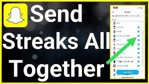 How To Send All Snapchat Streaks at Once ❤️‍🔥