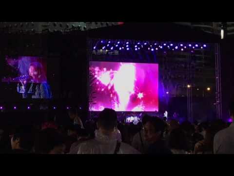 JC 唱陳百強「戀愛預告」 黎明 2017開心幸運里香港演唱會七月一日