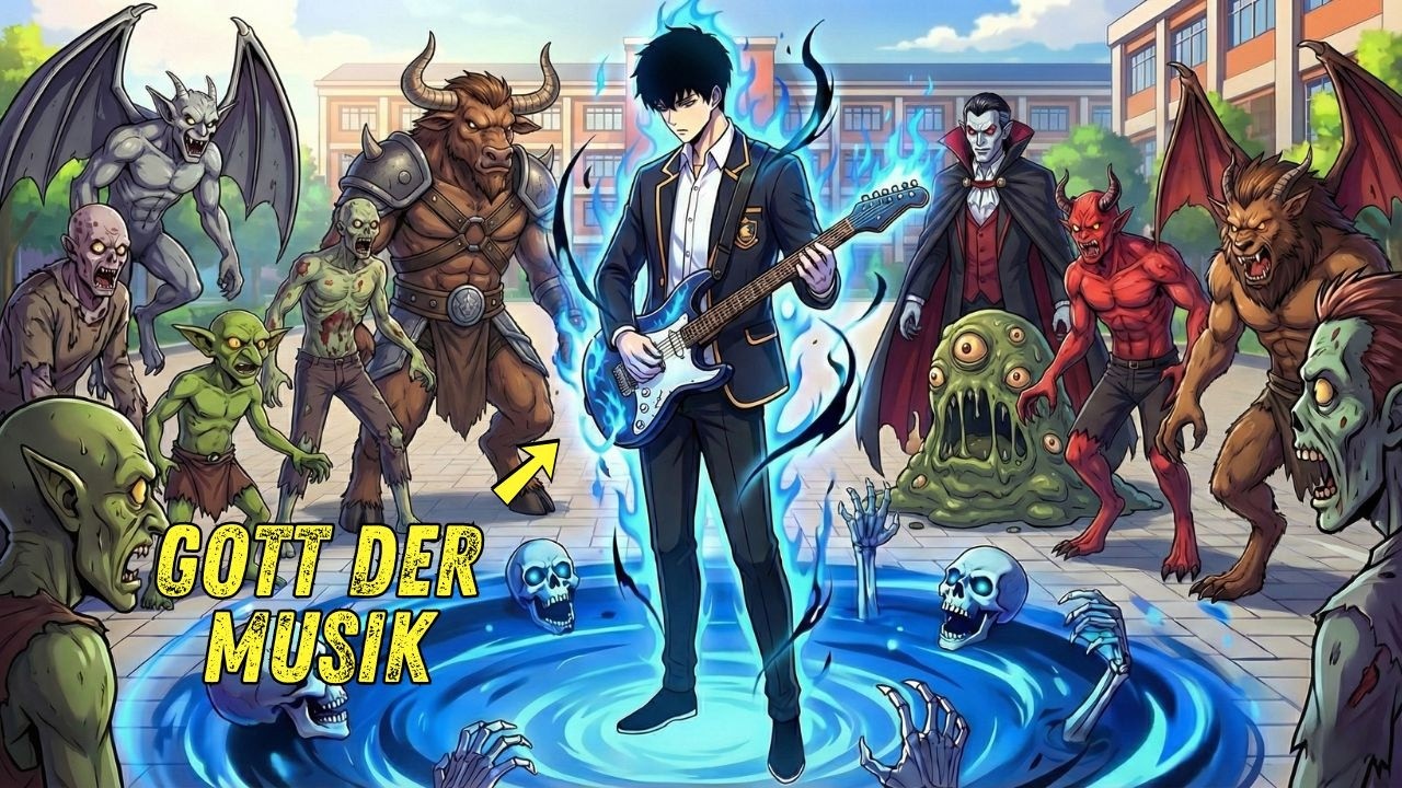 Als Musik-Kriegsgott wiedergeboren – ein Lied löscht Monsterlegionen aus