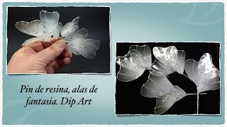 Pin cristal con la técnica DipArt